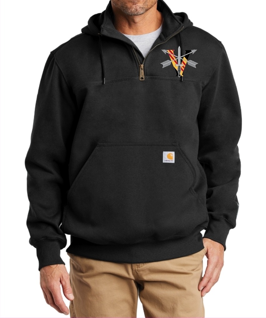 Black Devil Carhartt Rain Defender - Embroidered 'V'