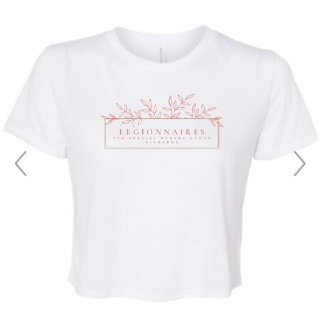 Black Devil Ladies Flowy Crop_Legion Pink