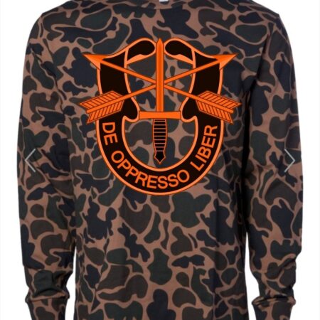 Black Devil Long Sleeve Duck Camo - DOL