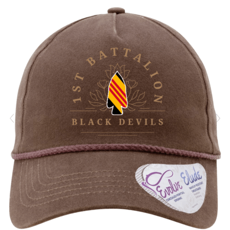Black Devil Ponytail Hat