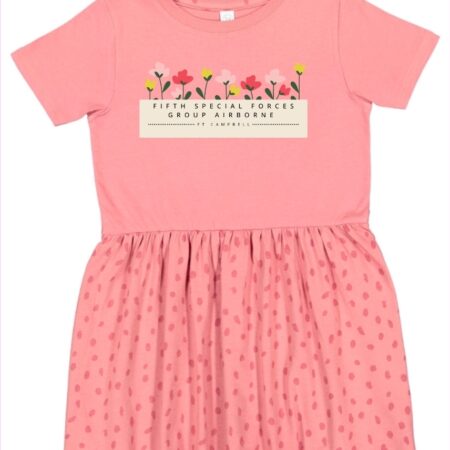Black Devil Girls Dress - Floral Legion