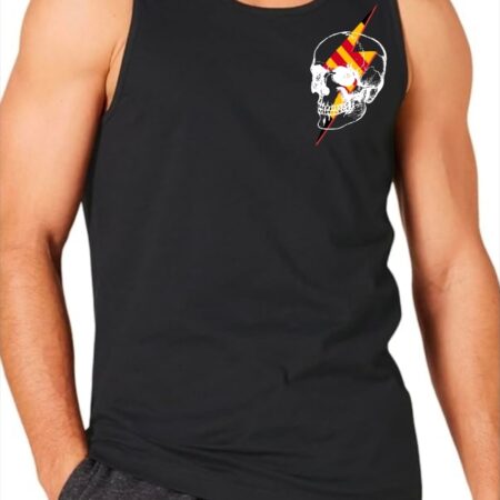 Black Devil Men's Muscle Tank - Skull